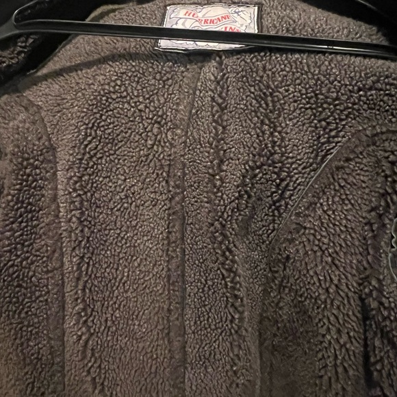 COPY - Hurricane Hawkins Heavy Duty Black Leather Jacket Size Large - Aviation - Picture 2 of 16